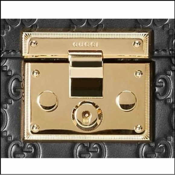 Gucci Guccissima Padlock Top Handle Bag ~ NWT - Picture 8 of 13
